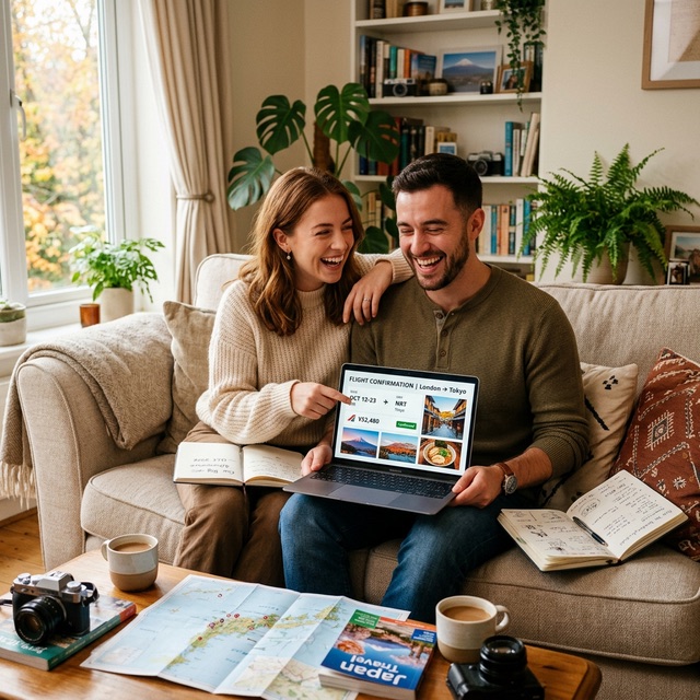 Planning a dream trip together